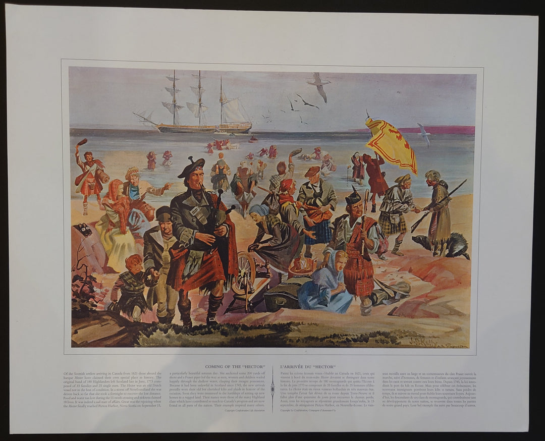 Confederation Life - Coming of The "Hector"