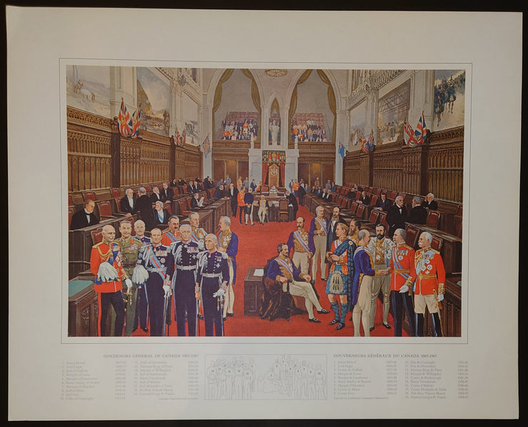 Confederation Life - Governors General of Canada 1867 - 1967