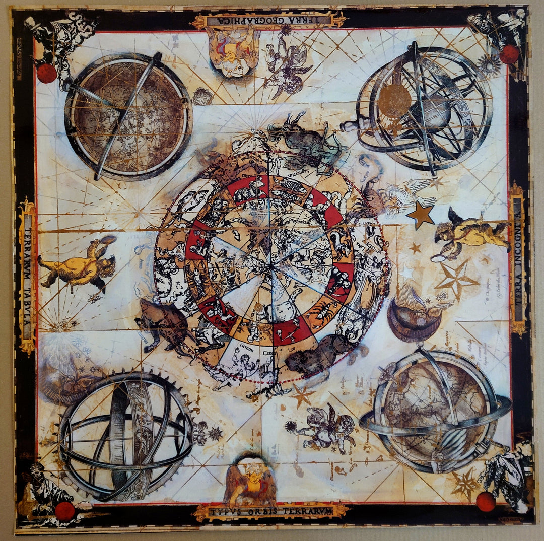 Astrology Zodiac Map