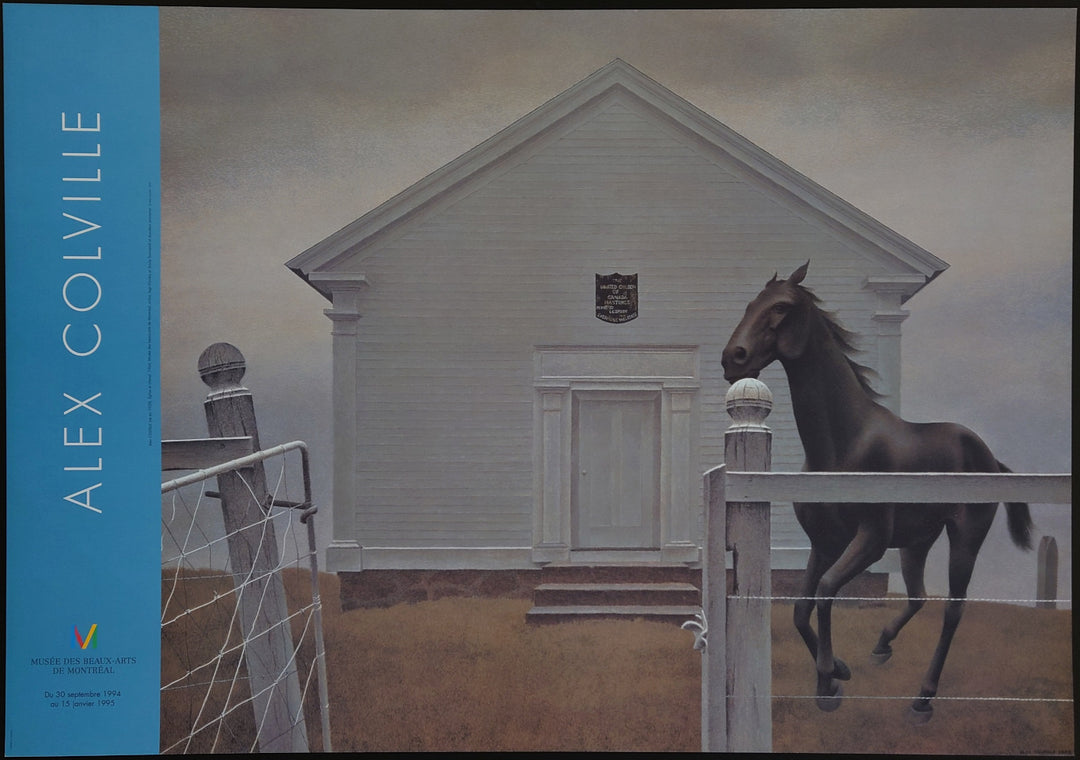 Alex Colville "Église et Cheval" (original printing)