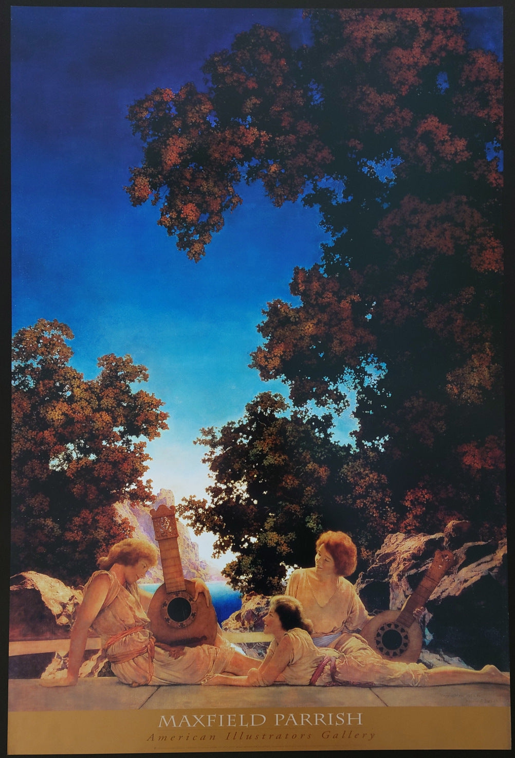 Maxfield Parrish - The Lute Players