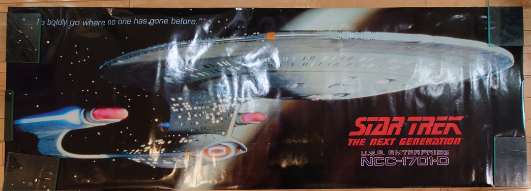 Star Trek USS Enterprise Door Poster