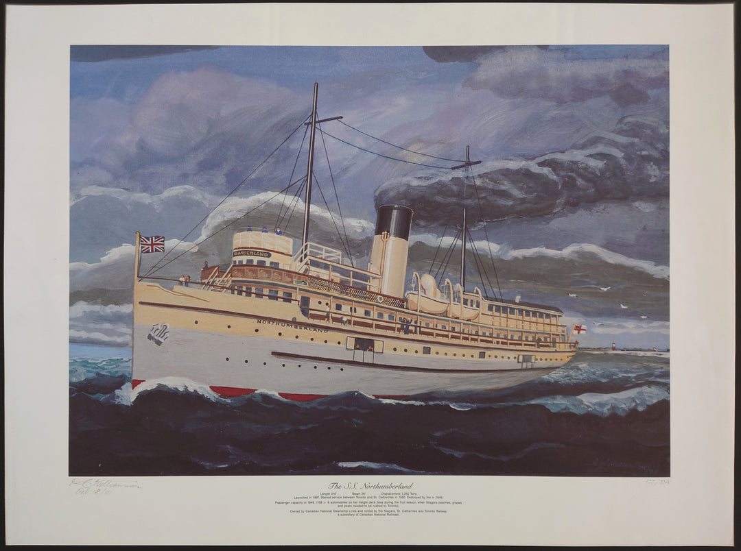 Williamson - The S.S. Northumberland (LIMITED EDITION; 137/750)