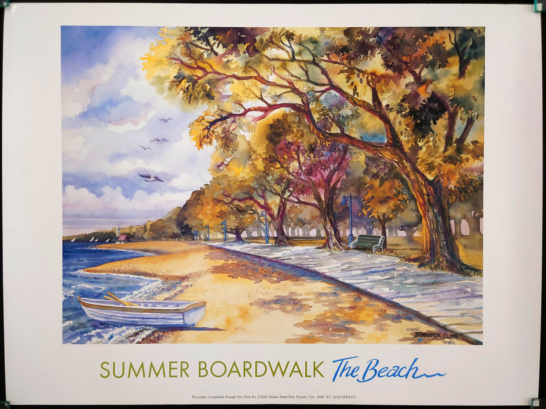 Jennifer Cline - Summer Boardwalk, The Beach
