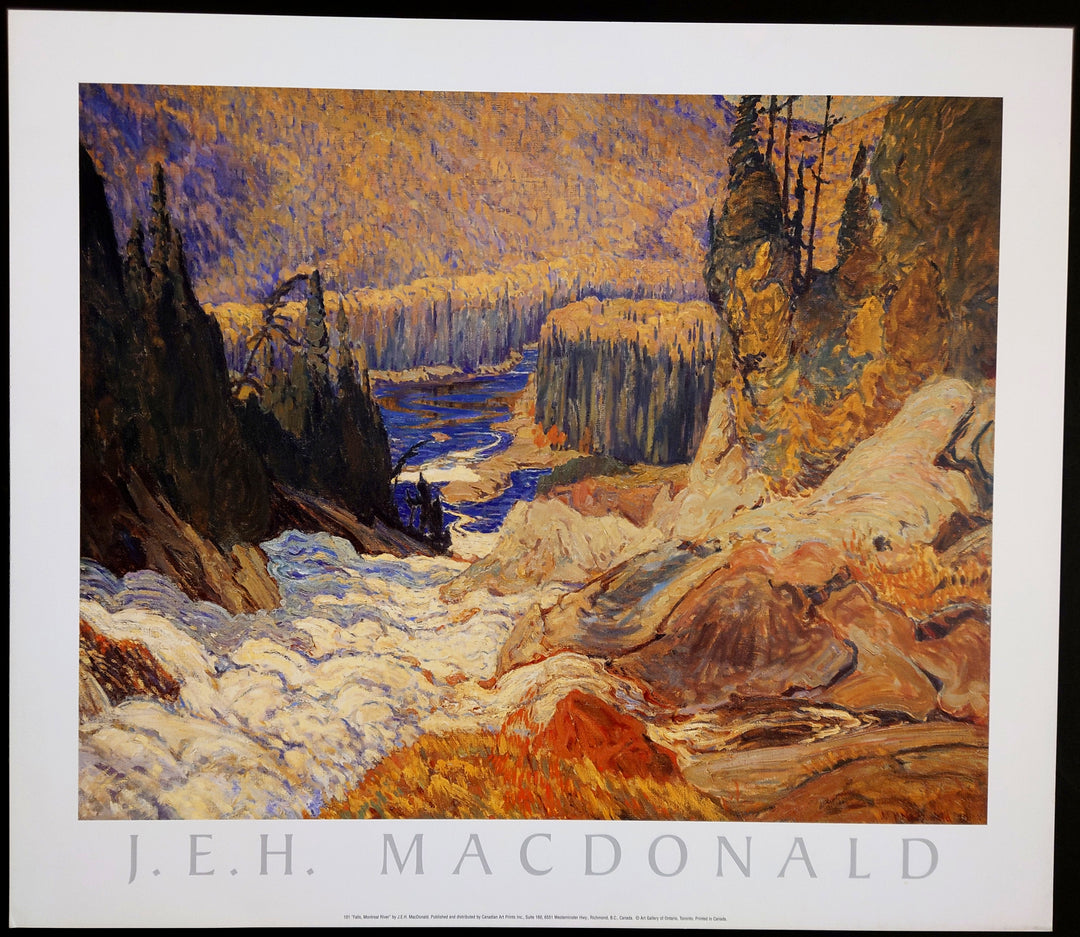 J.E.H. MacDonald - Falls, Montreal River