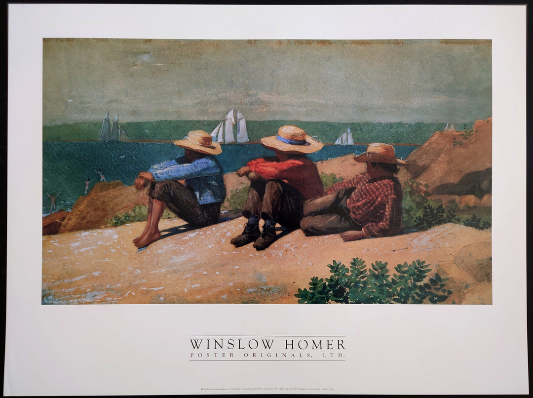 Winslow Homer - On The Beach