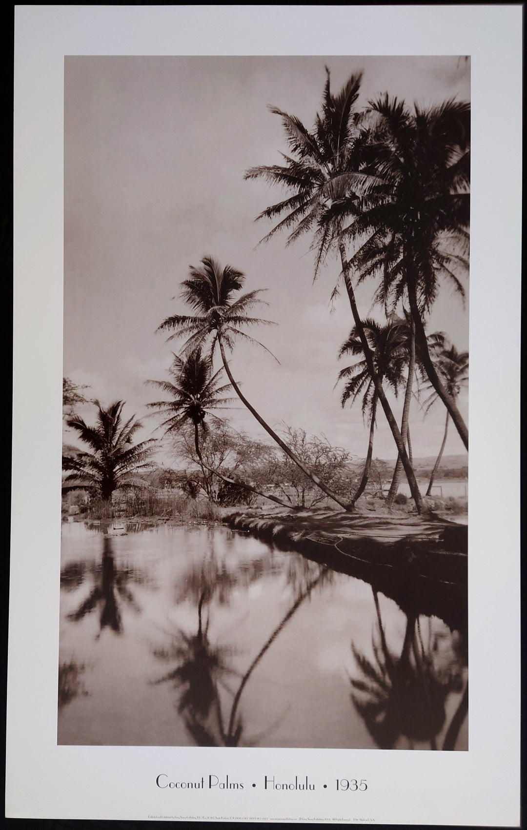 Greg Young Publishing - Coconut Palms, Honolulu, 1939