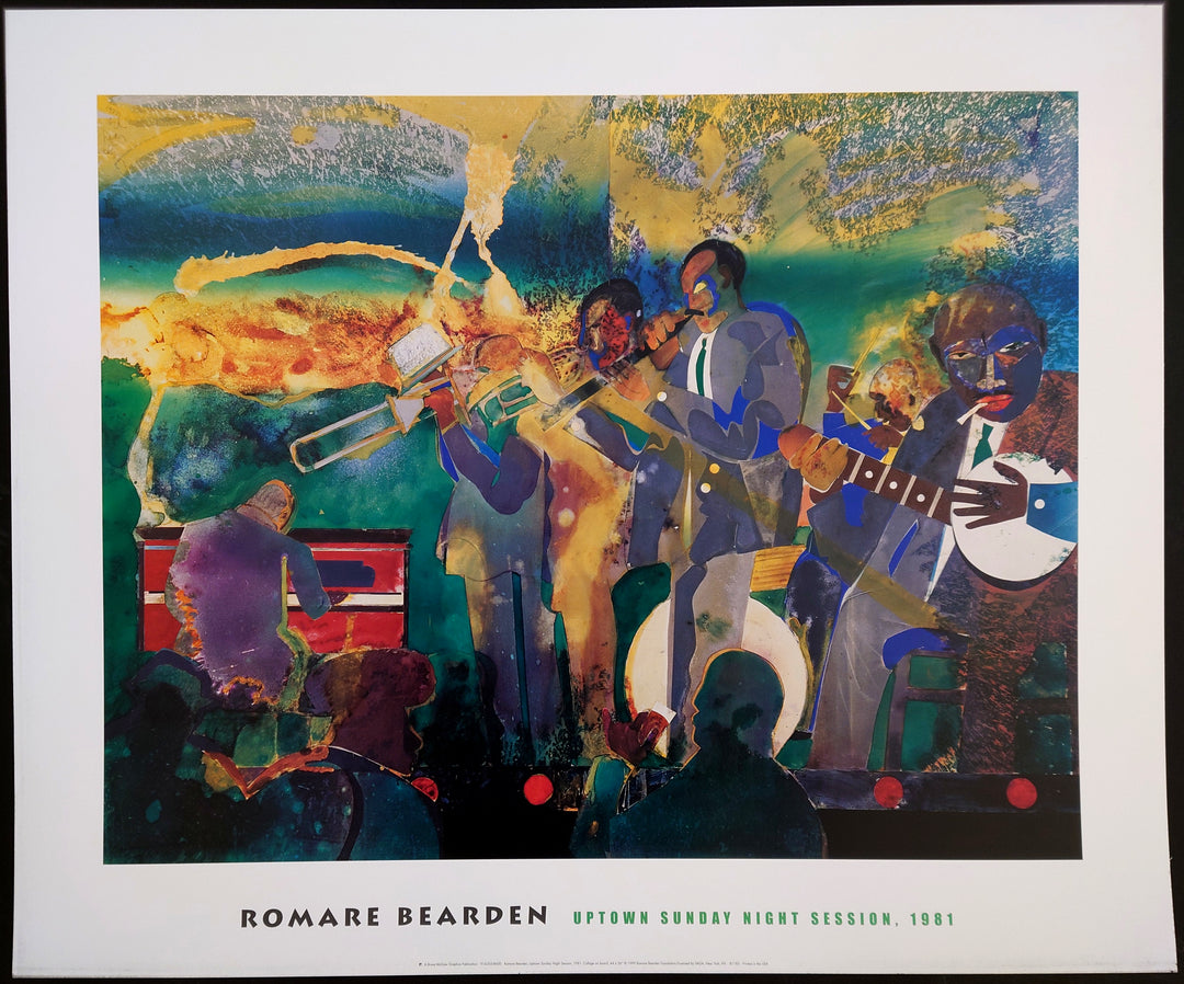Romare Bearden - Uptown Sunday Night Session (1981)