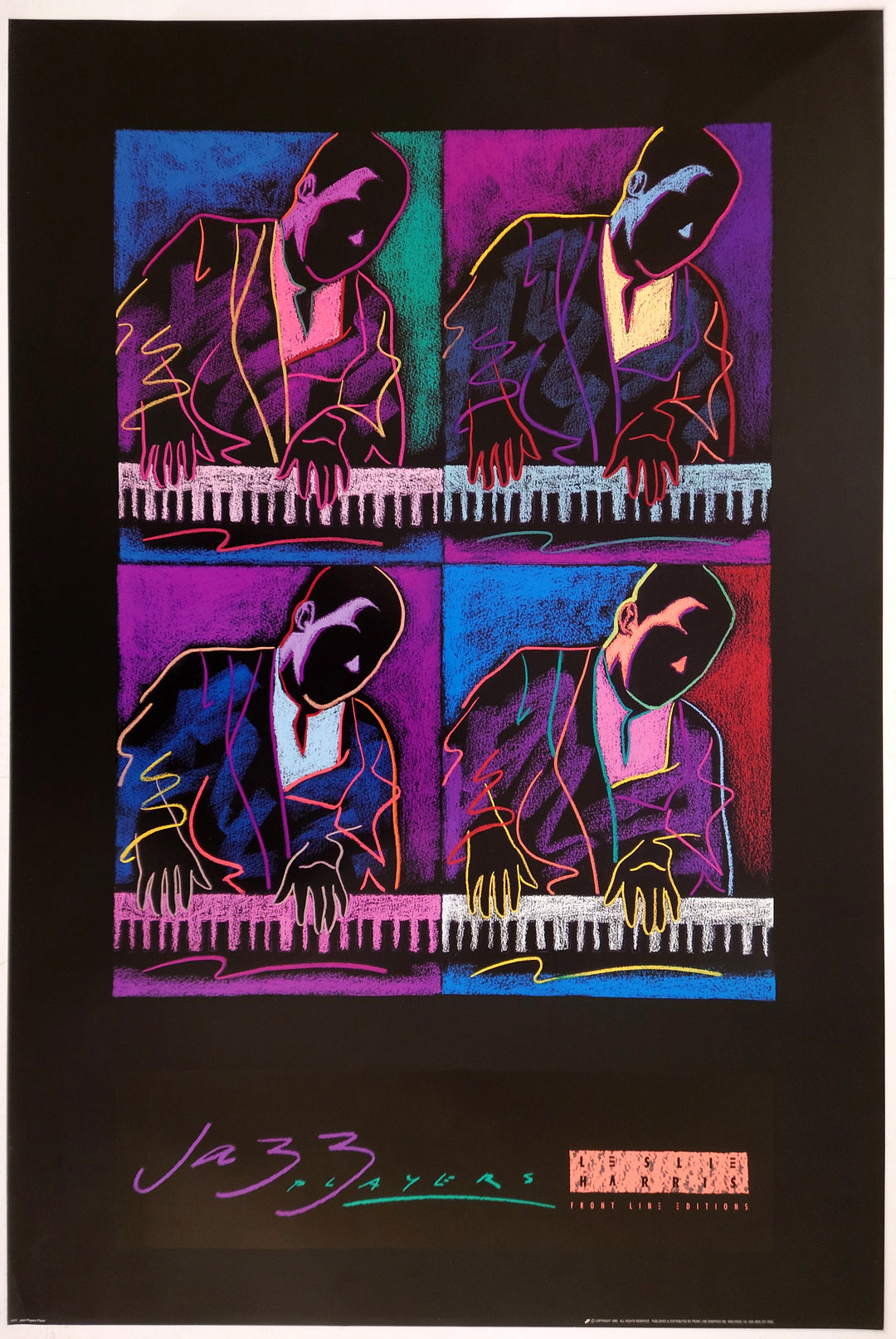 Leslie Harris "Jazz Players Piano"