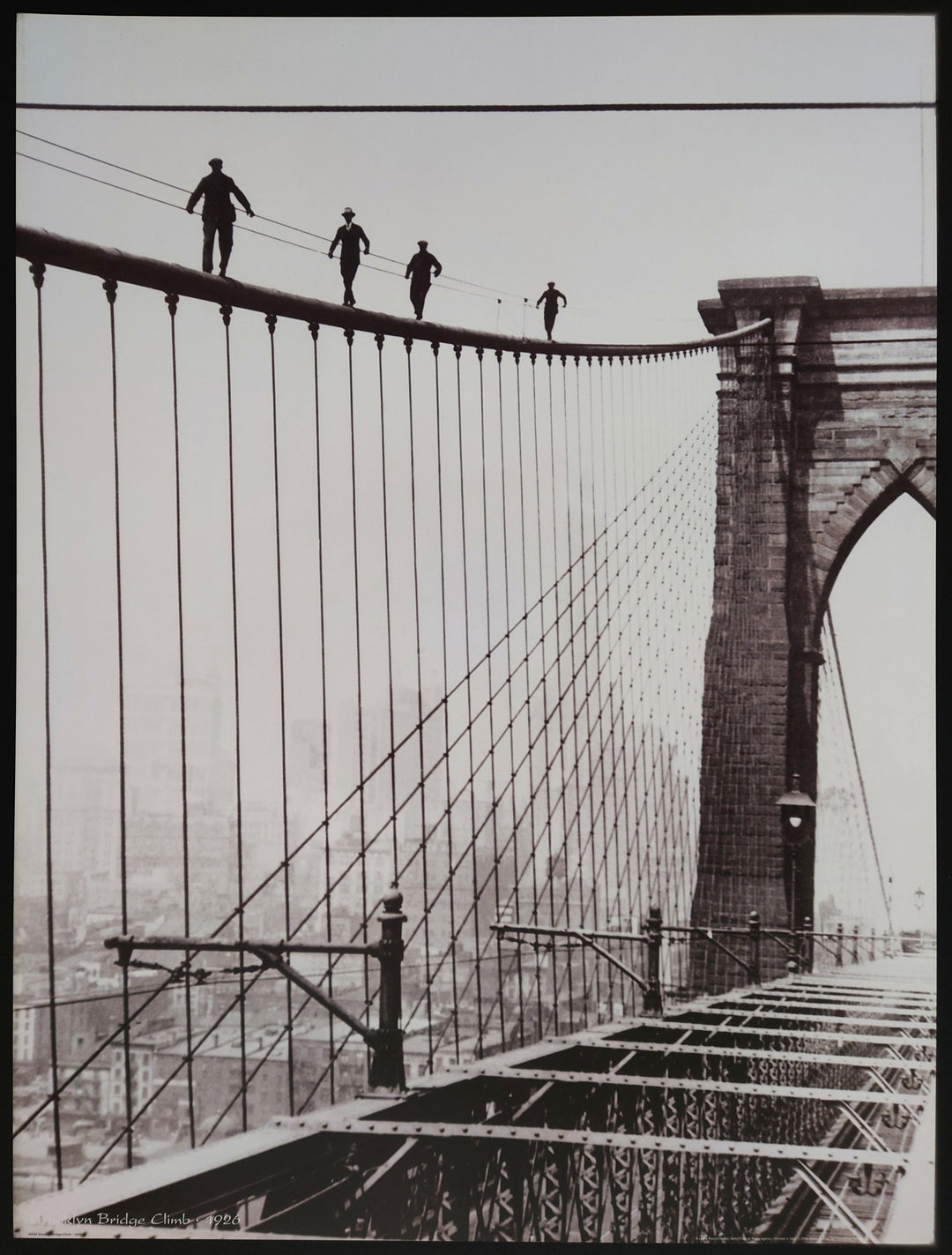 Brooklyn Bridge Climb, 1926