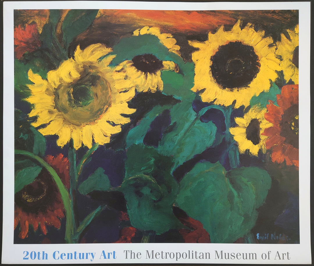 Emile Nolde - 20th Century Art: Metropolitan Museum of Art (Large Sunflowers I)