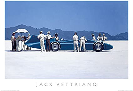 Jack Vettriano - Bluebird at Bonneville