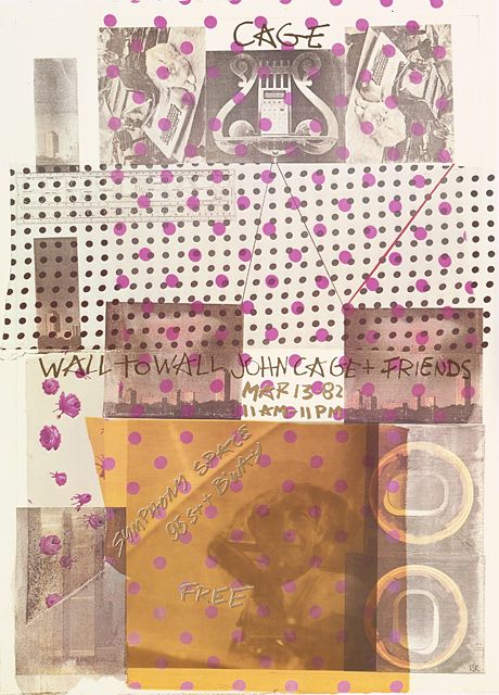 Robert Rauschenberg - Wall to Wall, John Cage + Friends
