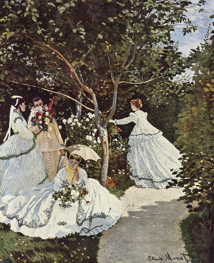 Monet, Claude - Femmes Au Jardin
