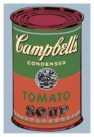 Andy Warhol - Colored Campbell's Soup Can, 1965 (Green & Red)