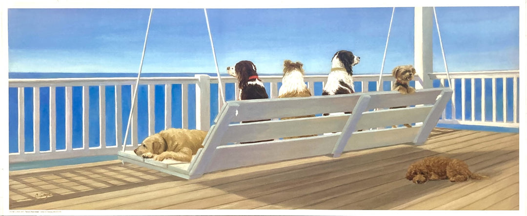 Saxe, Carol - Tails on a Porch Swing