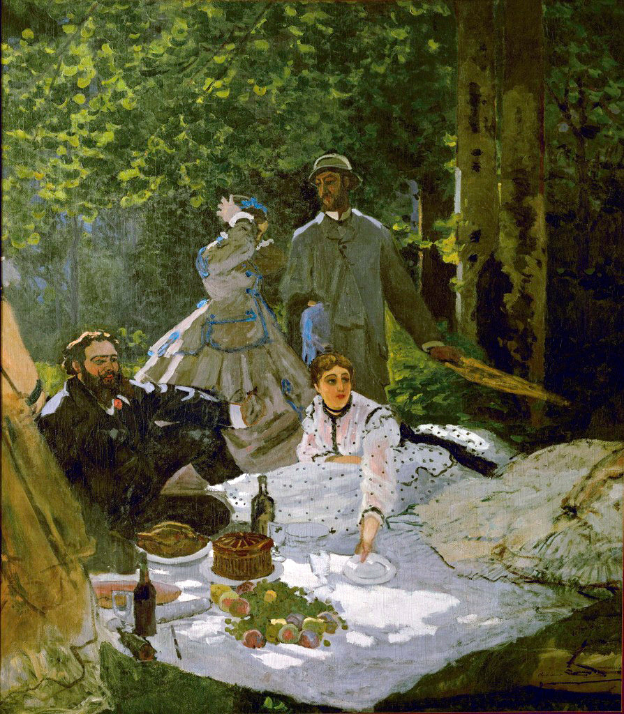Claude Monet - Le Dejeuner Dur L'herbe