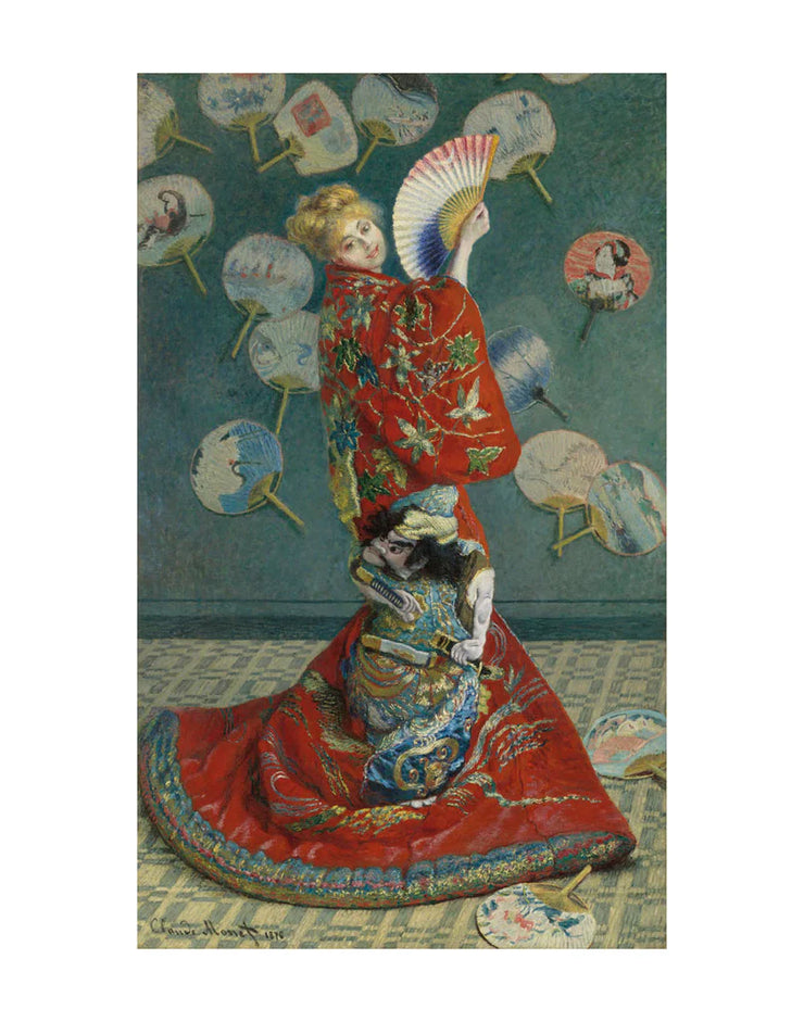 Monet, Claude - La Japonaise