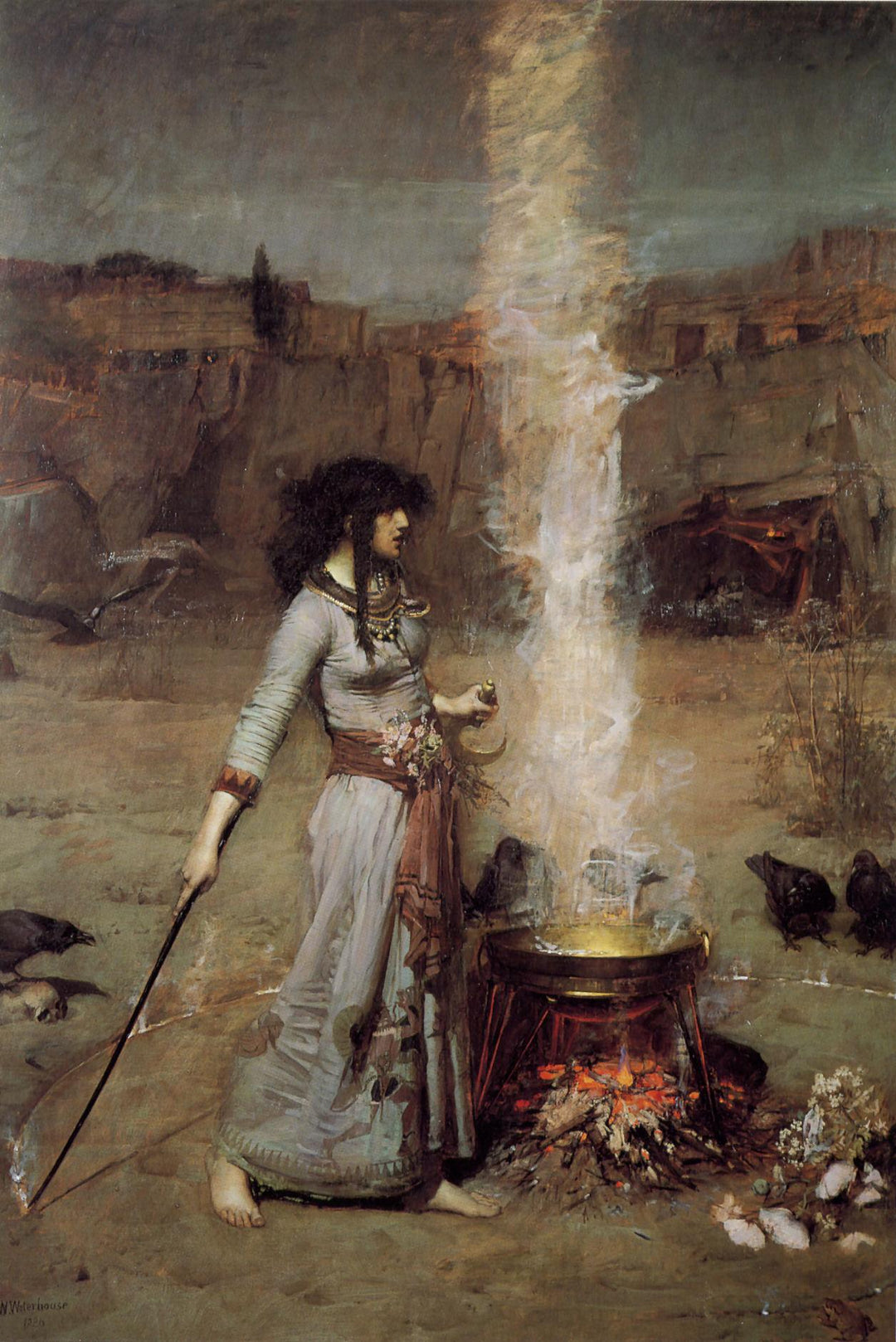 John William Waterhouse - The Magic Circle