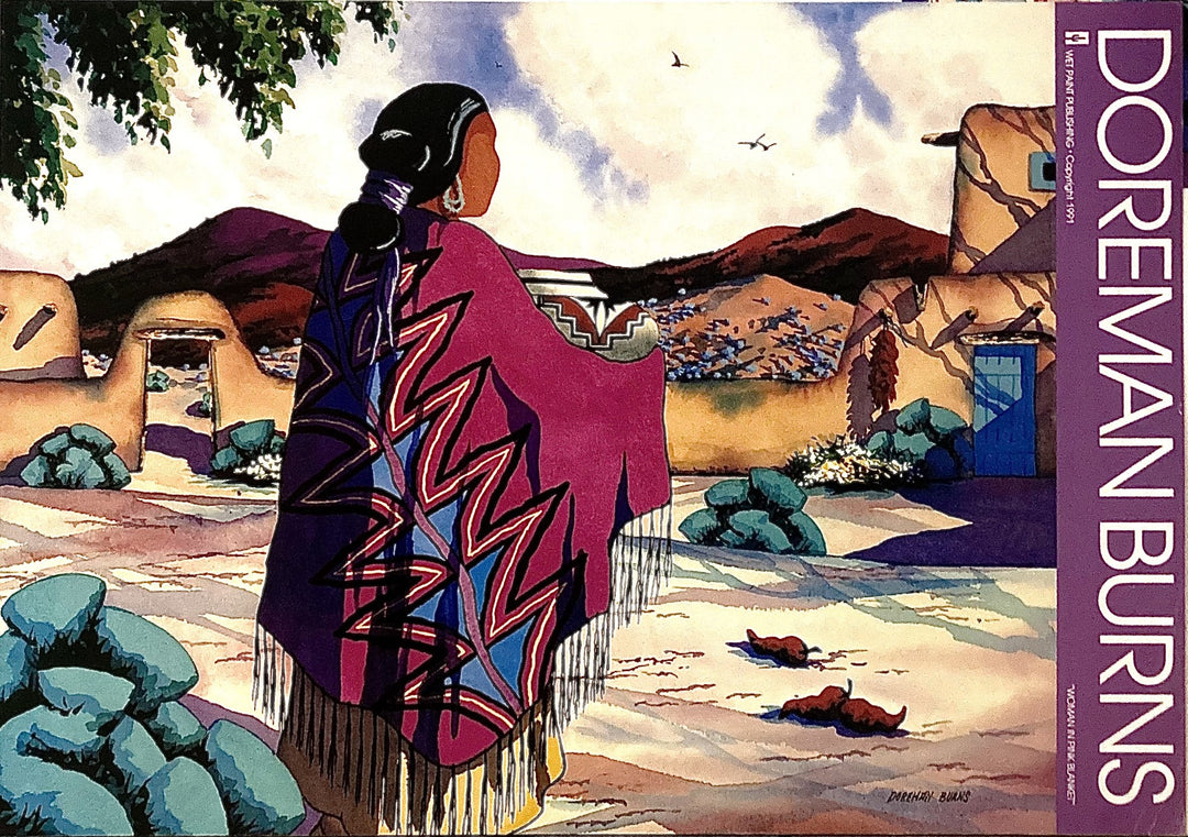 Doreman Burns - Woman In Pink Blanket