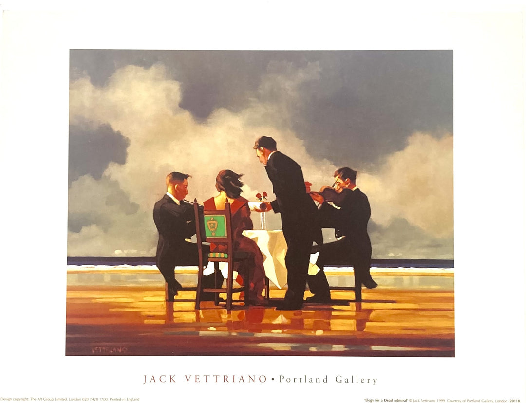 Vettriano, Jack - Elegy For A Dead Admiral