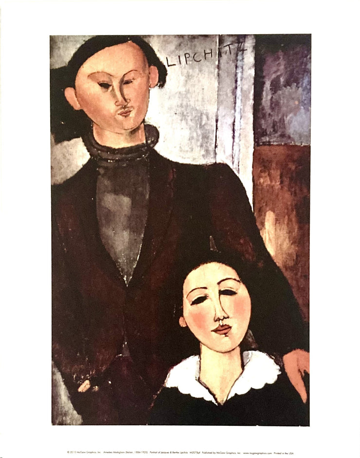 Modigliani, Amedeo - Portrait of Jacques & Berthe