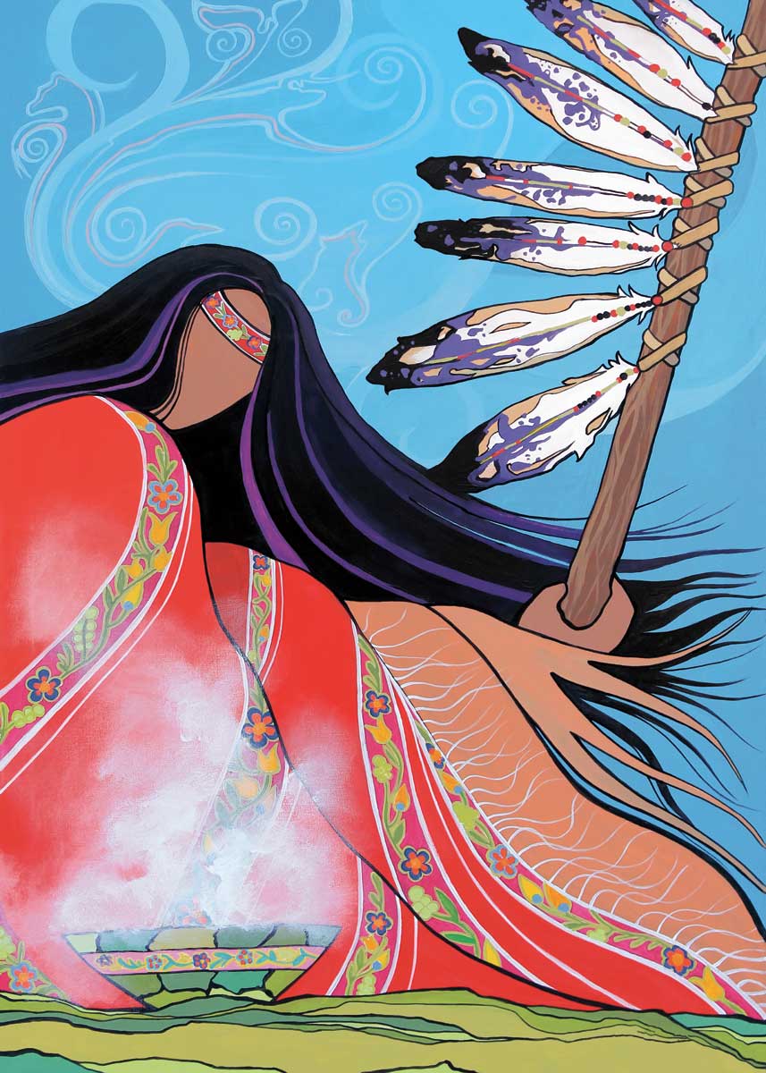 Pam Cailloux - Prayer of the Missing (Canvas)
