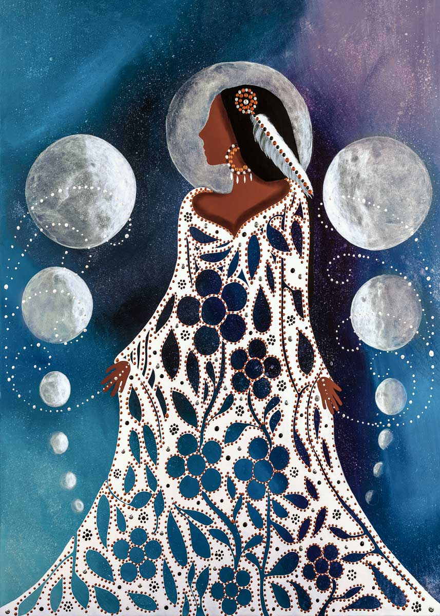 Betty Albert - Thirteen Grandmothers (Canvas)