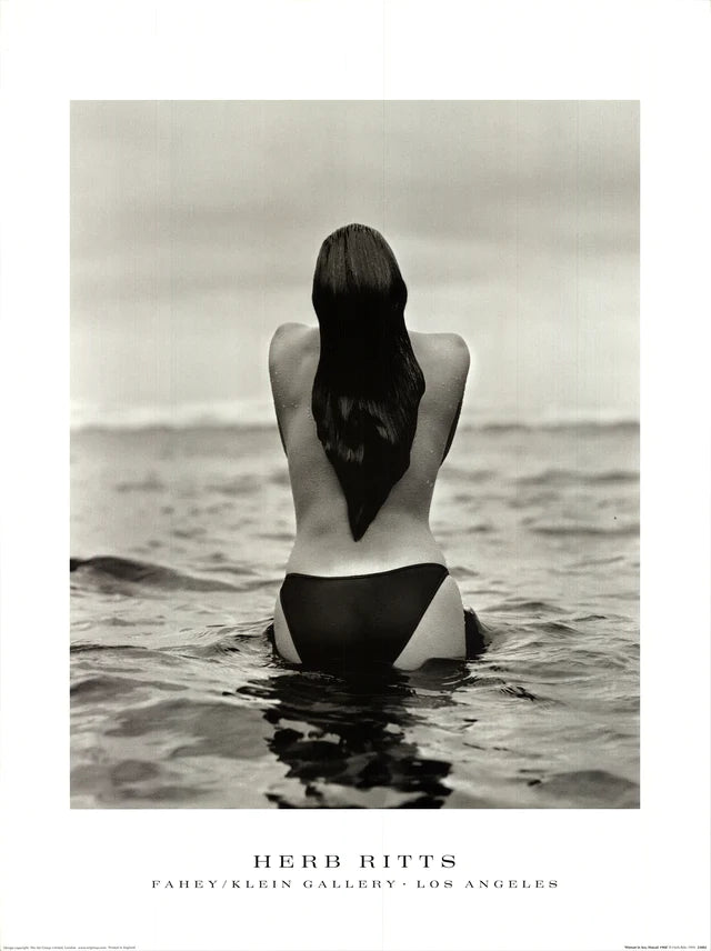 Herb Ritts - Woman in Sea, Hawaii