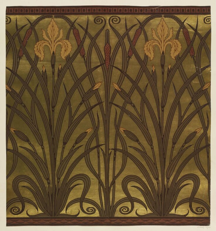 Walter Crane - Rushes and Irises