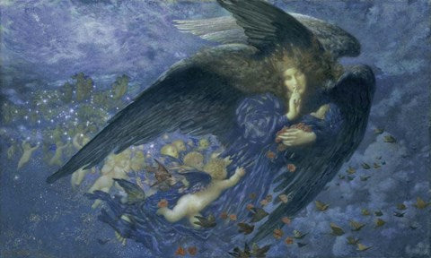 Edward Robert Hughes - Night Train of Stars