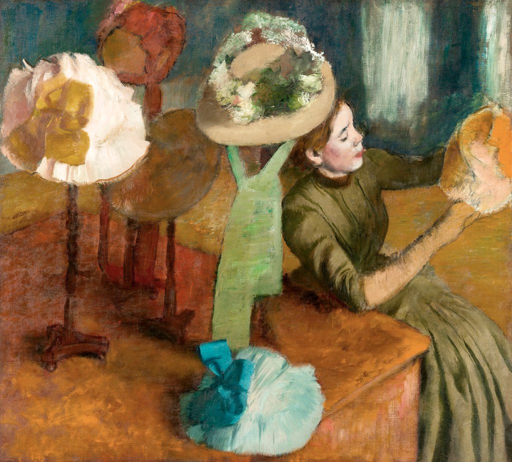 Edward Degas - The Millinery Shop, CA. 1879–1886