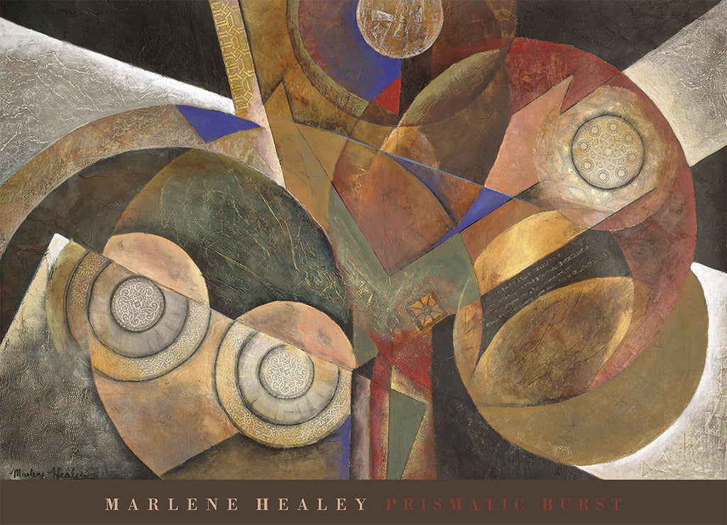 An abstract of circular forms.