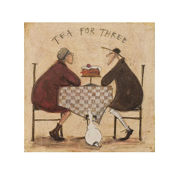 Toft,Sm - Tea for Three (Checkered Tablecloth)