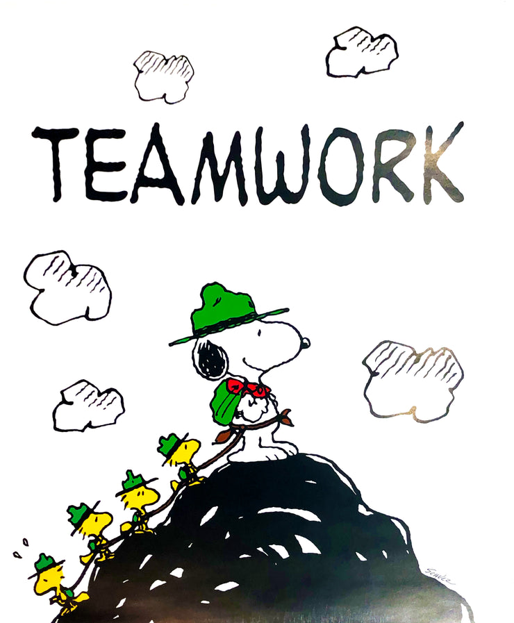 Schulz (Peanuts) "Teamwork"