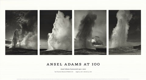 Adams Ansel - Old Faithful Geyser