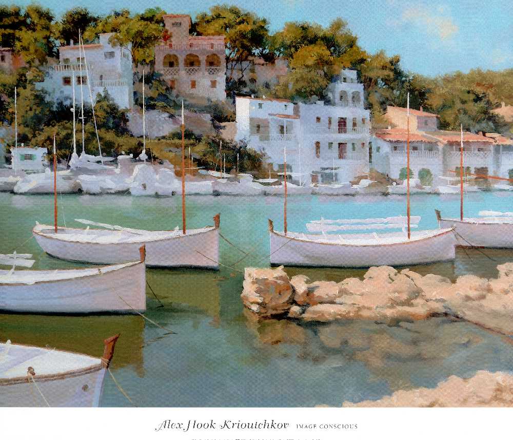 Alex Hook Krioutchkov - 26 X 30" - Fine Art Poster.