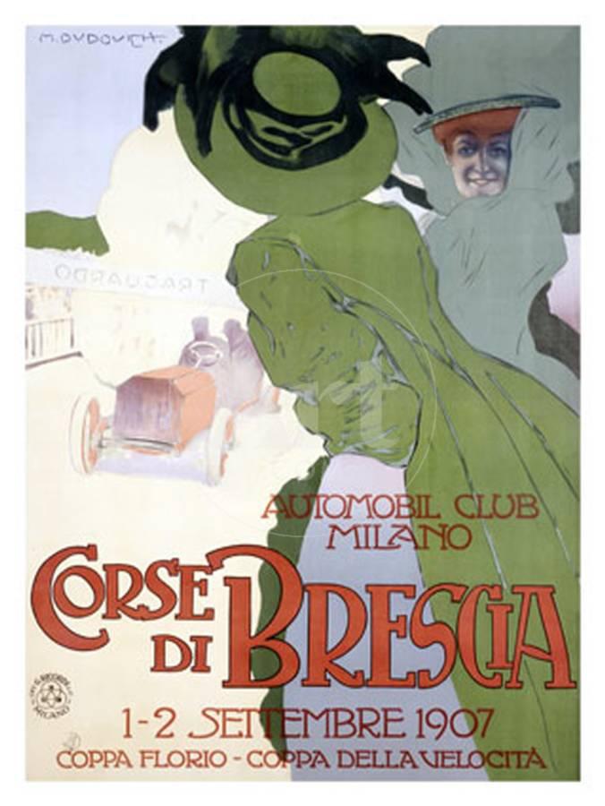 Marcello Dudovich - Corse di Brescia