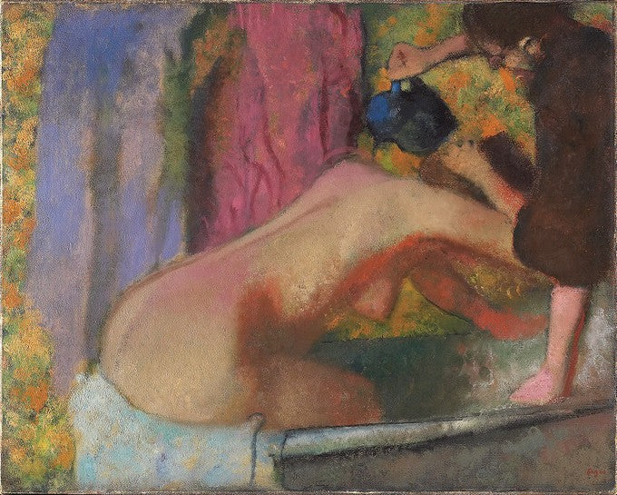 Edward Degas - Woman at her Bath c.1892
