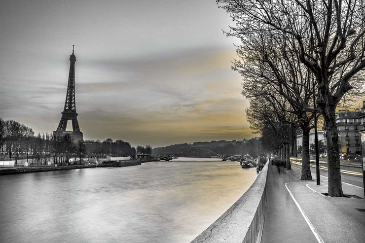 Assaf Frank "River Seine And The Eiffel Tower"