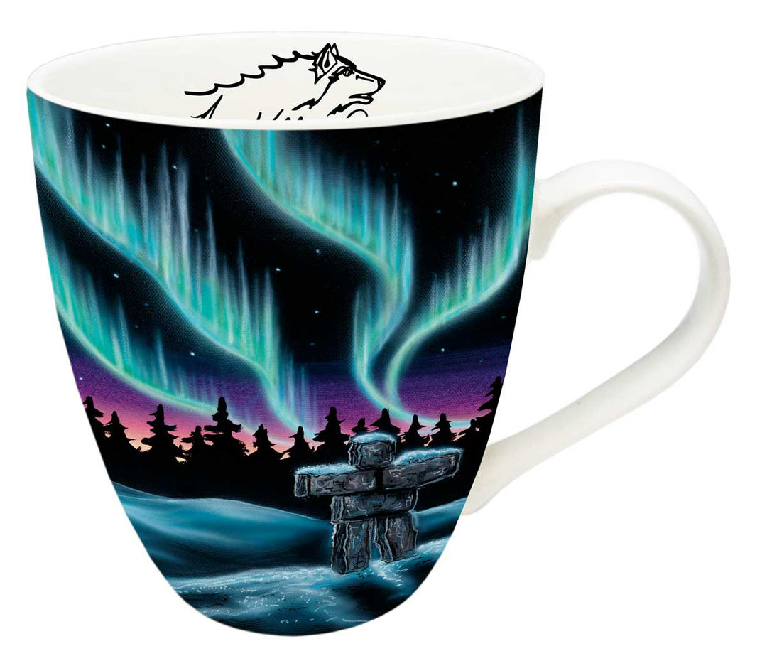 Amy Keller-Rempp "Sky Dance Inukshuk"