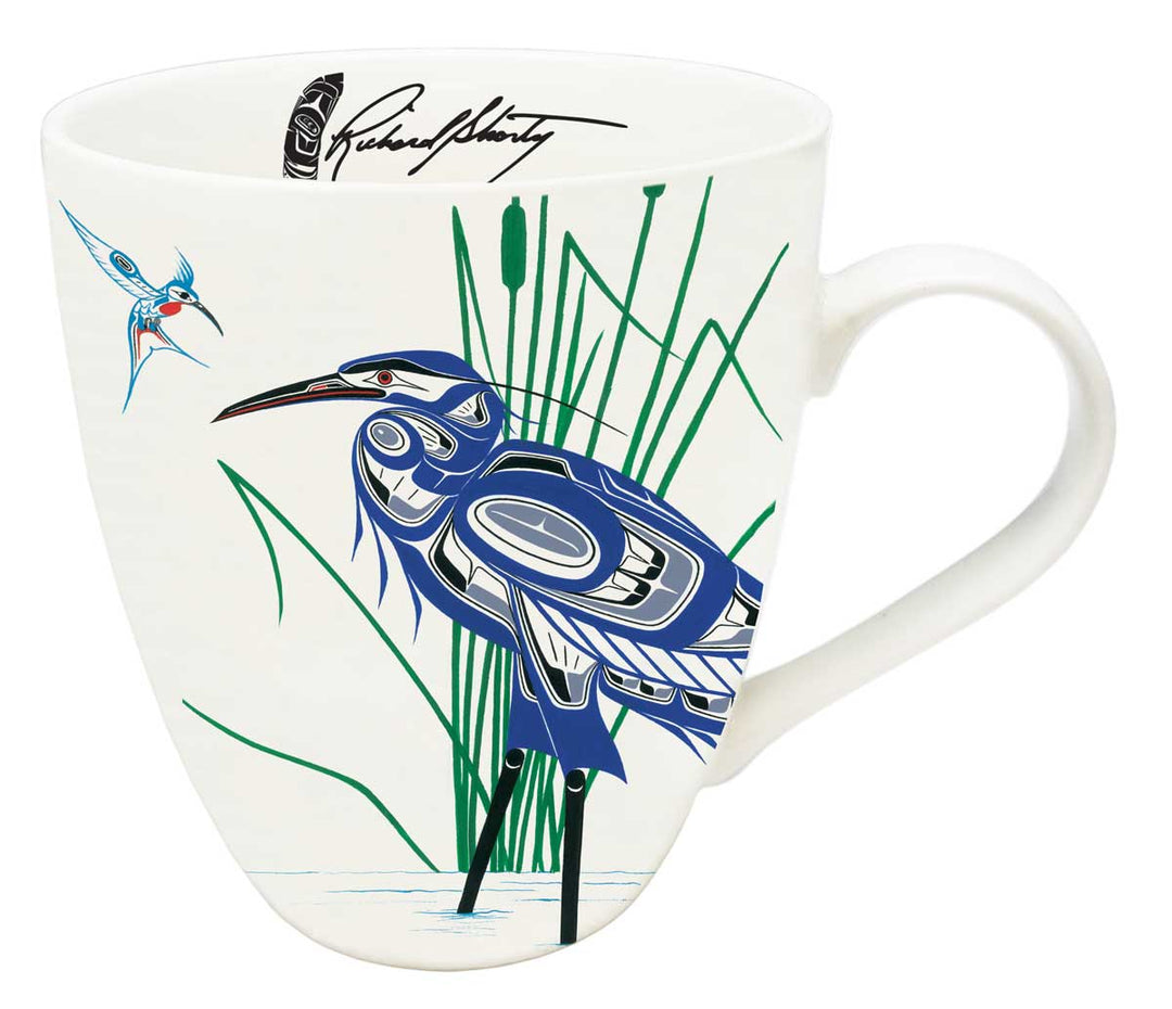 Richard Shorty - Hummingbird & Blue Heron