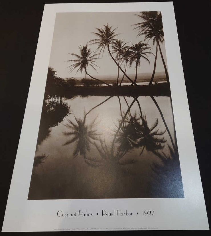 Greg Young Publishing - Coconut Palms, Pearl Harbor, 1927.
