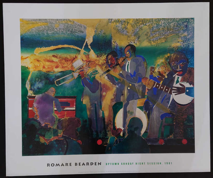 Romare Bearden - Uptown Sunday Night Session (1981)