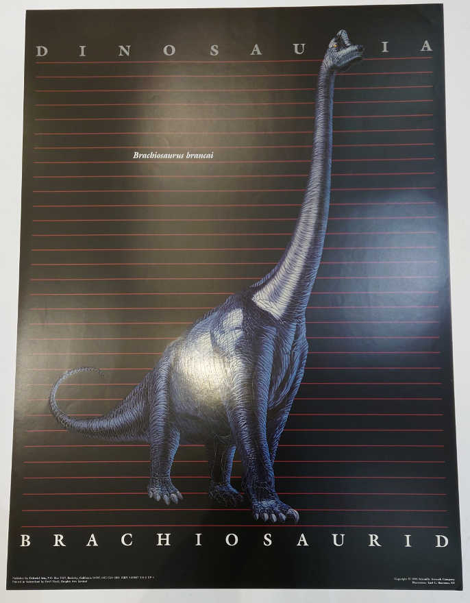 Earl C. Bateman, III - Brachiosaurid: Glow in the Dark