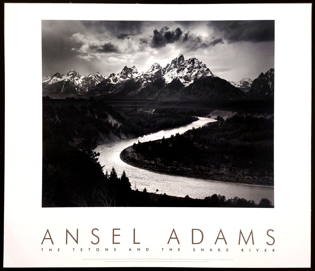 Ansel Adams - The Tetons and the Snake River
