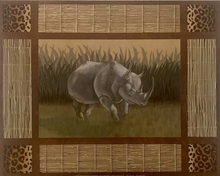 Xavier - Animal Print (Rhino)