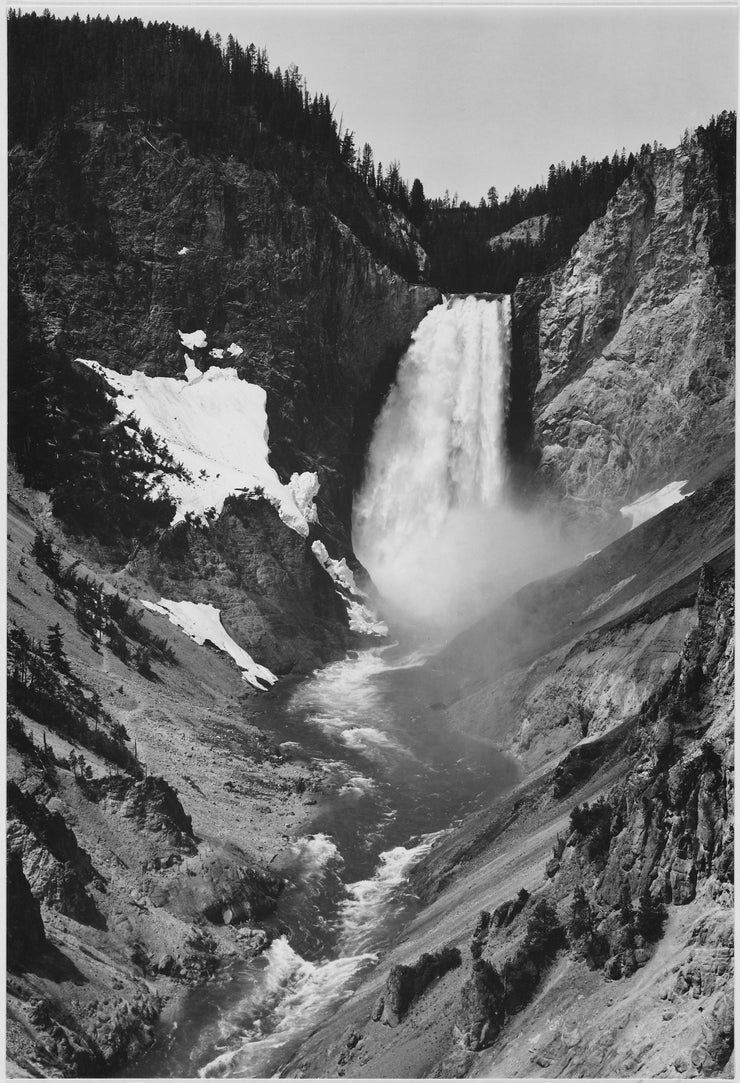Adams Ansel - Yellowstone Falls