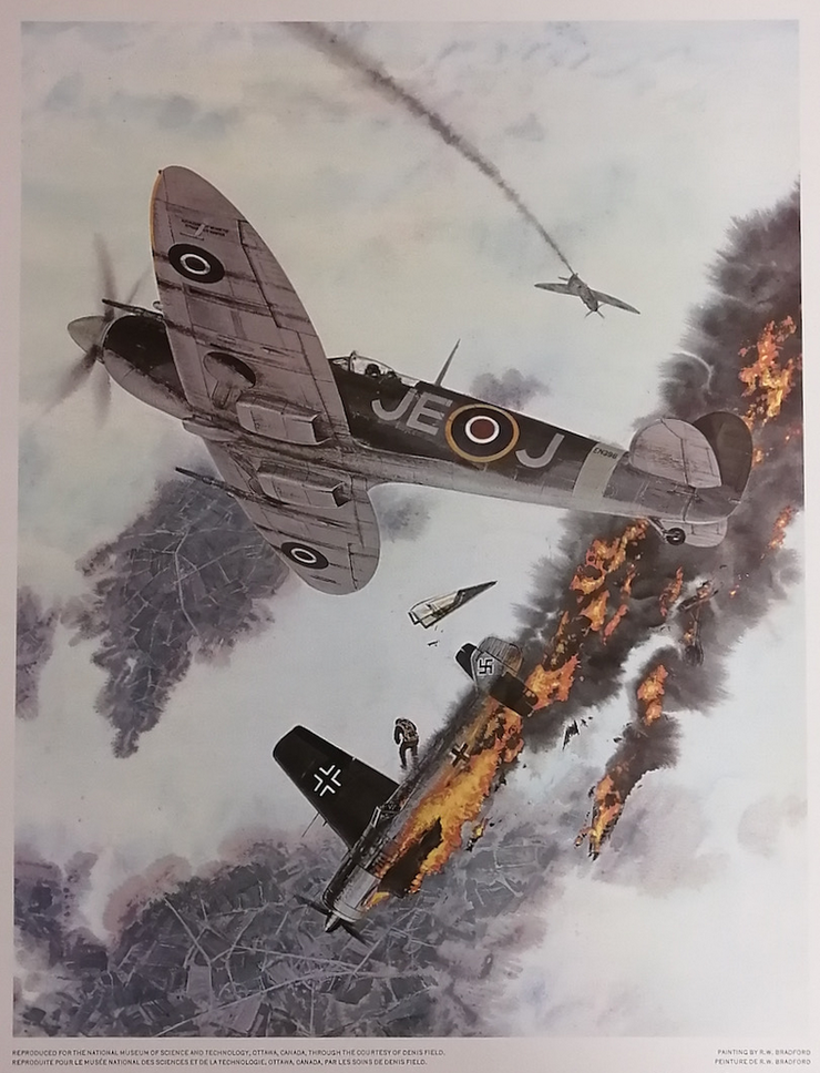 R.W. Bradford - Supermarine Spitfire Fixe EN 398
