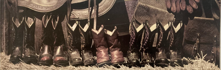 Metallic Cowboy Boots